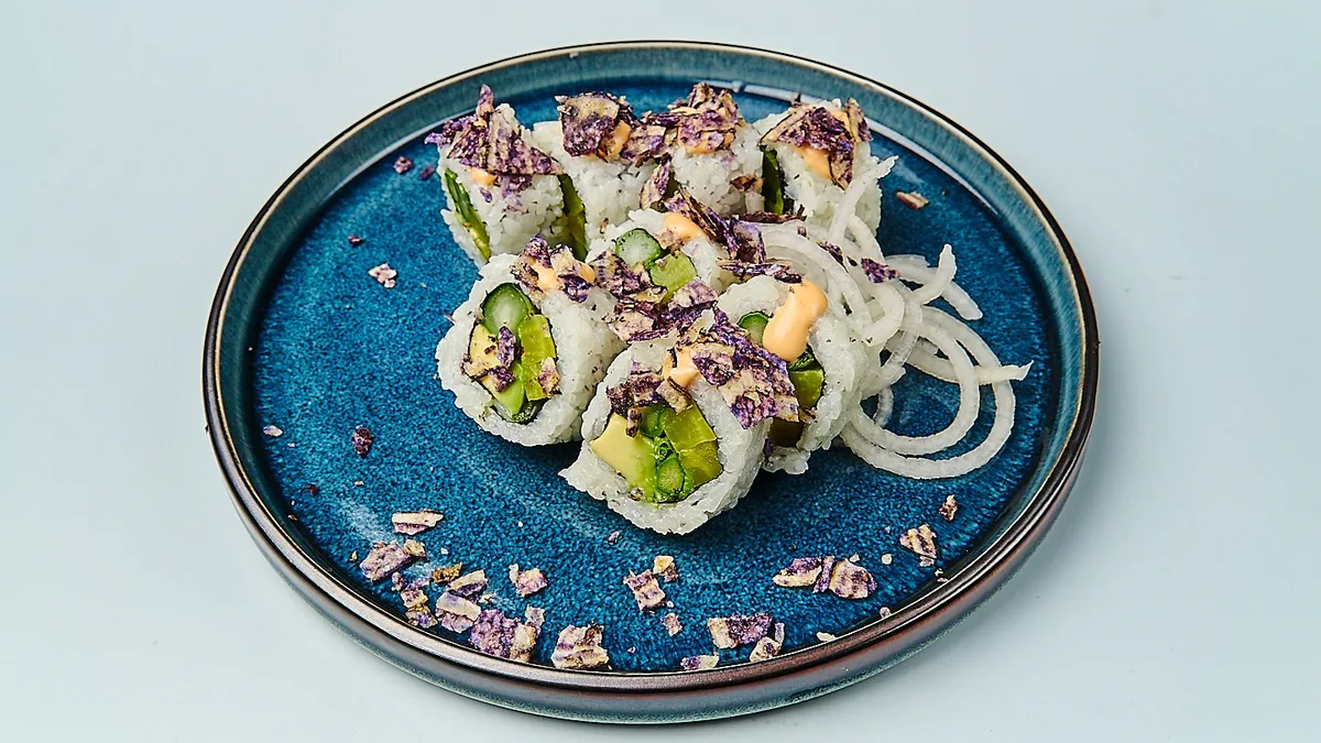 S18. Purple Vegetarian Roll