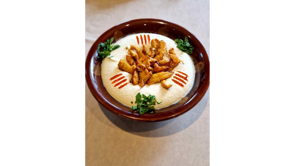 Hommous cu shaorma