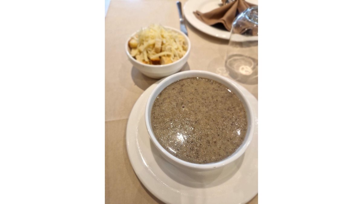 Supă cremă de ciuperci