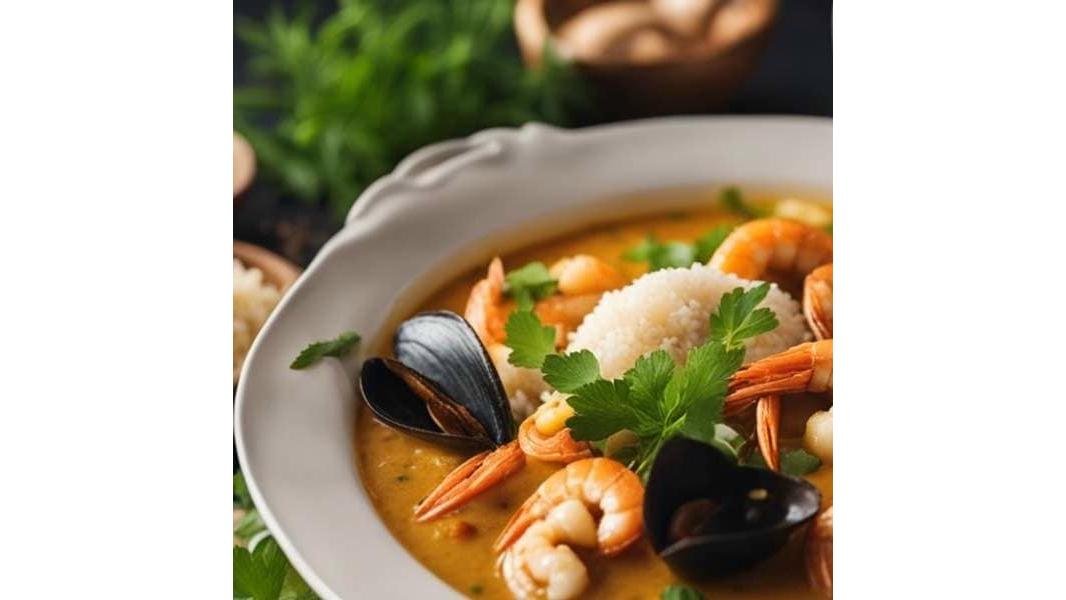 Sea food curry
