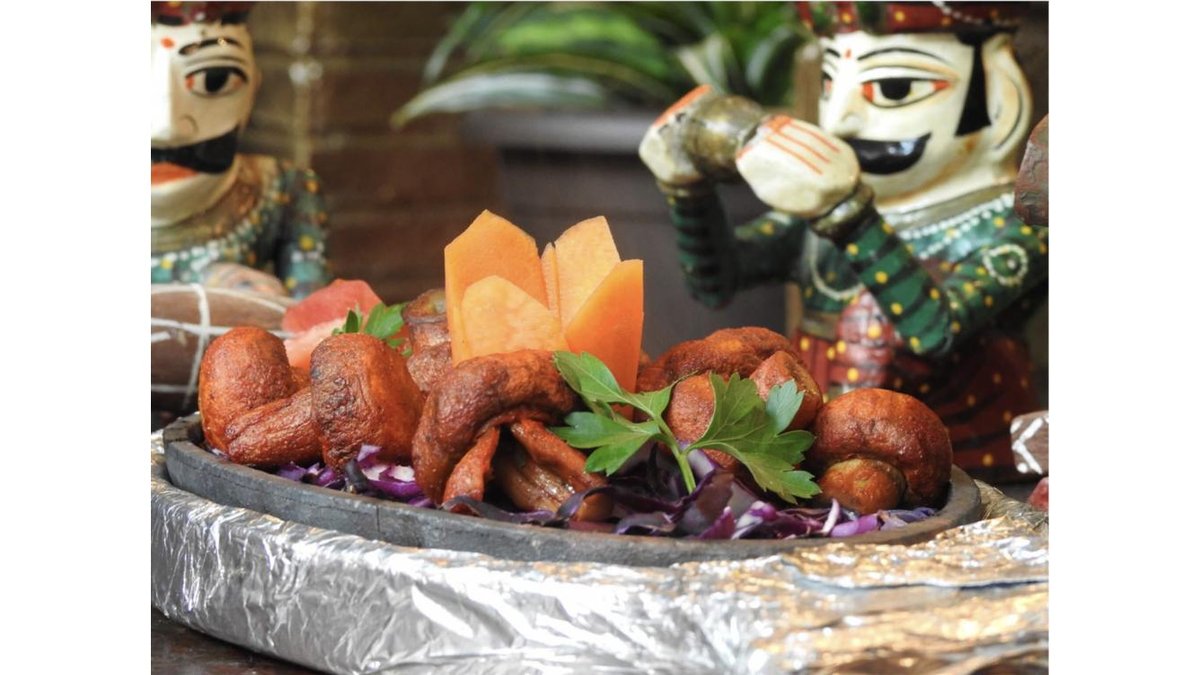 Tandoori mushroom