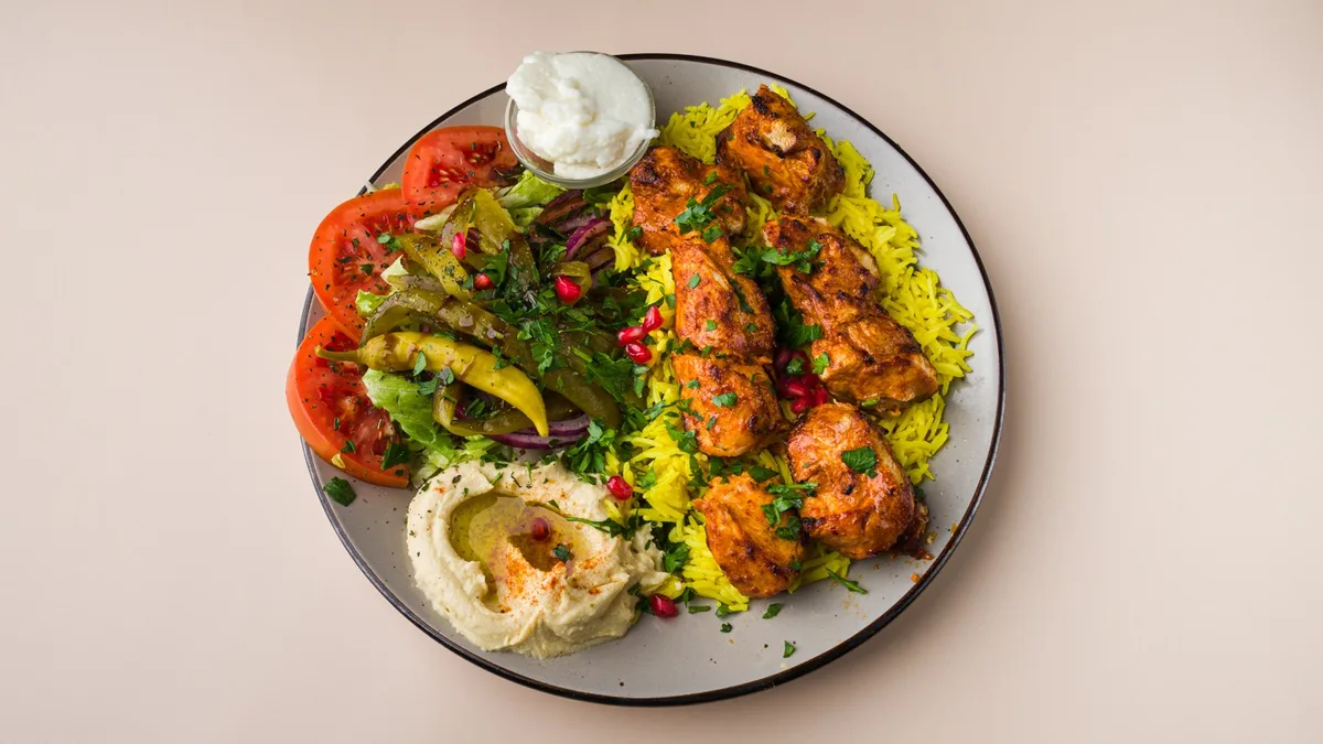 3. Shish Tawouk Teller