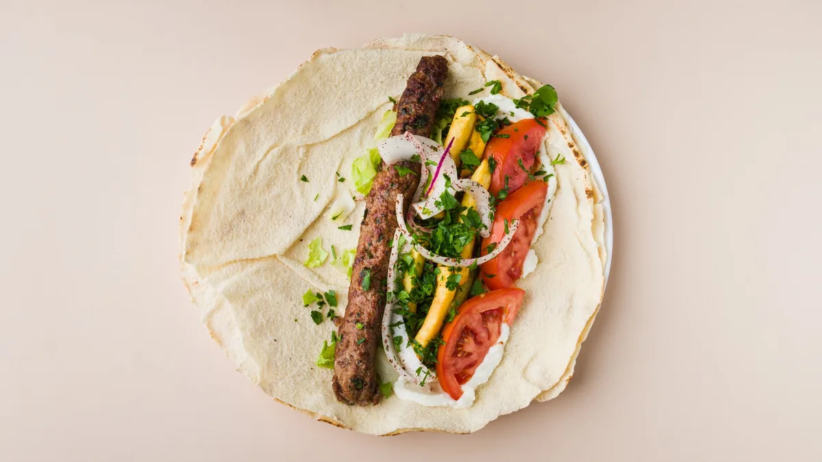 35. Kebab Köfte Sandwich