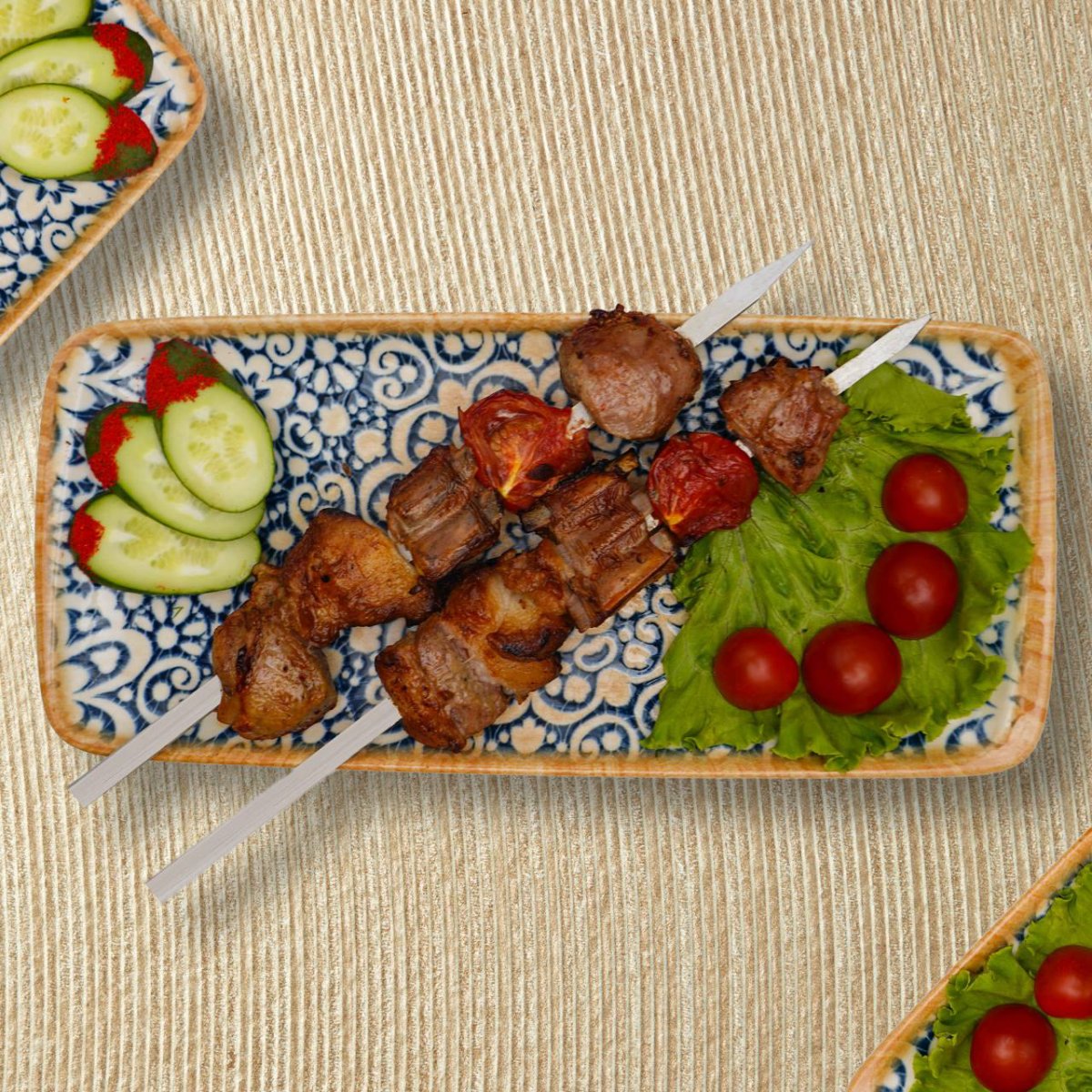 Kuskova qo‘zi go‘shtidan shashlik