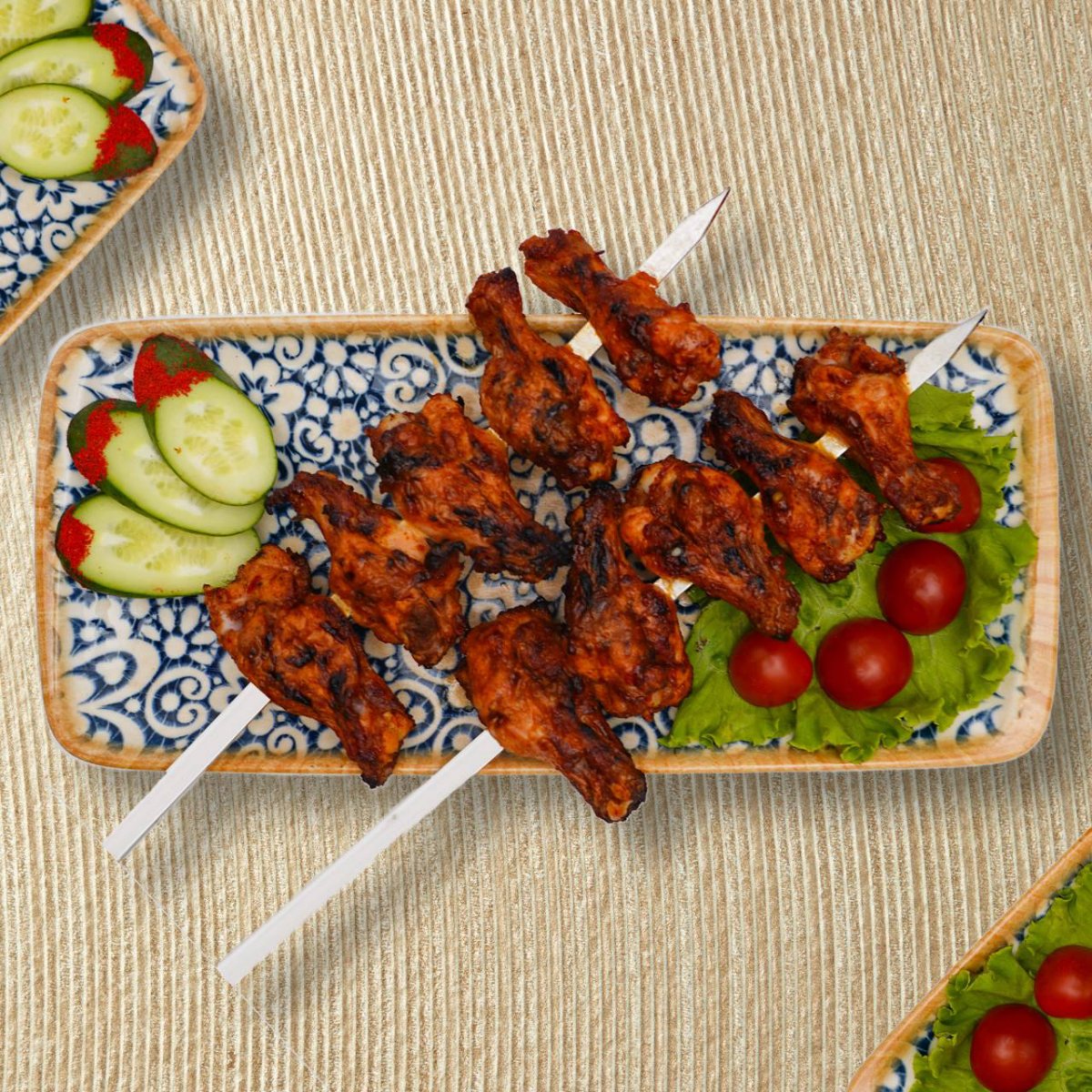 Shashlik tovuq qanotlari