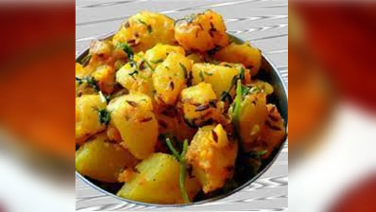 Aloo Jeera - Római kömény krumplival