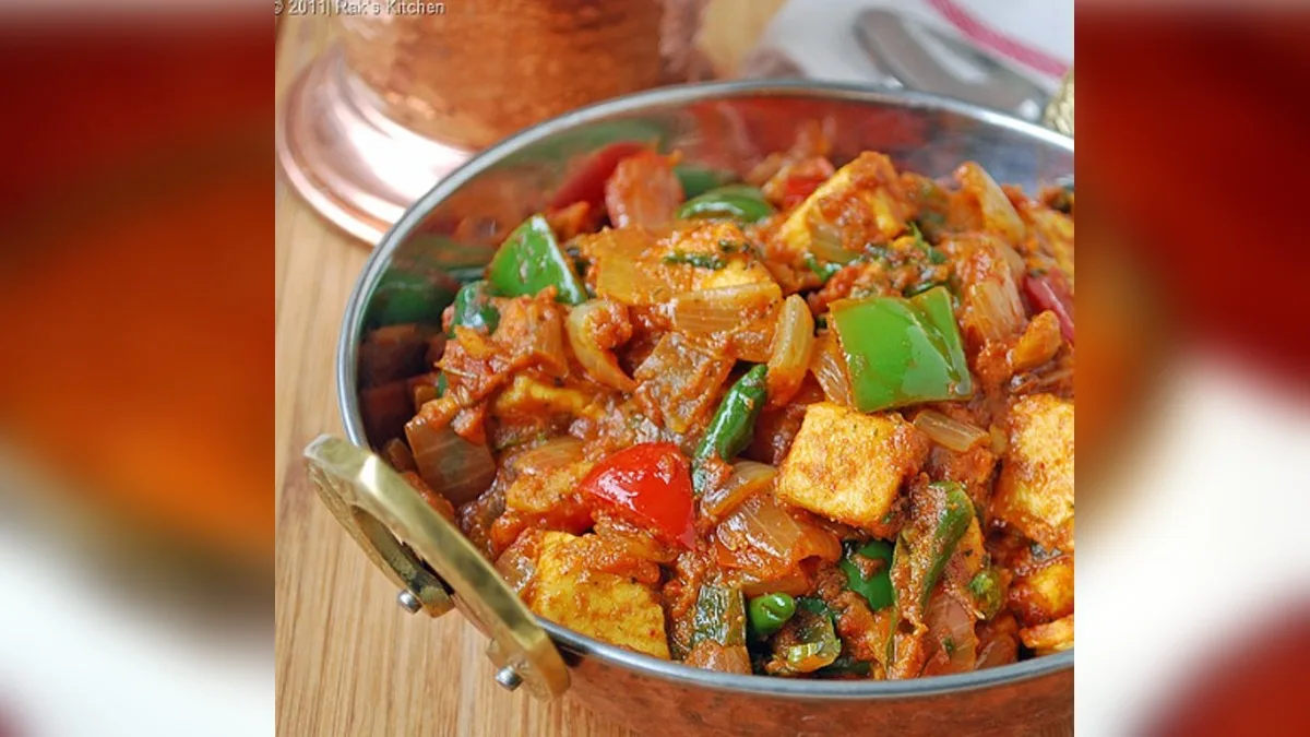 Kadai Paneer - Indiai házi sajt