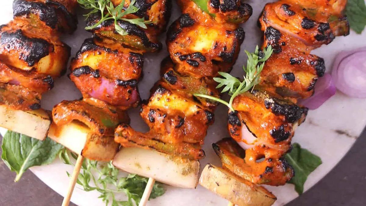 Paneer Tikka - Fűszeres sajtkocka
