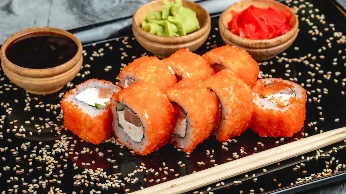 California Roll with Salmon