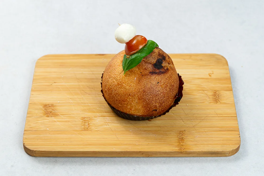 Muffin caprese