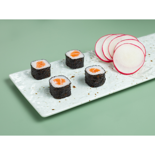 Hossomaki de Salmão - 4 Peças