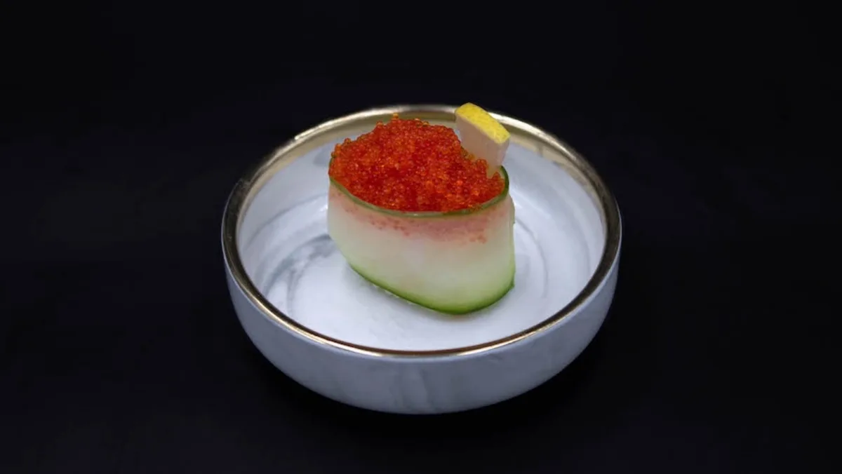 Gunkan rød tobiko