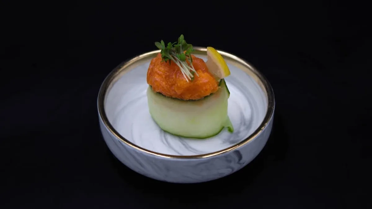 Gunkan spicy laks