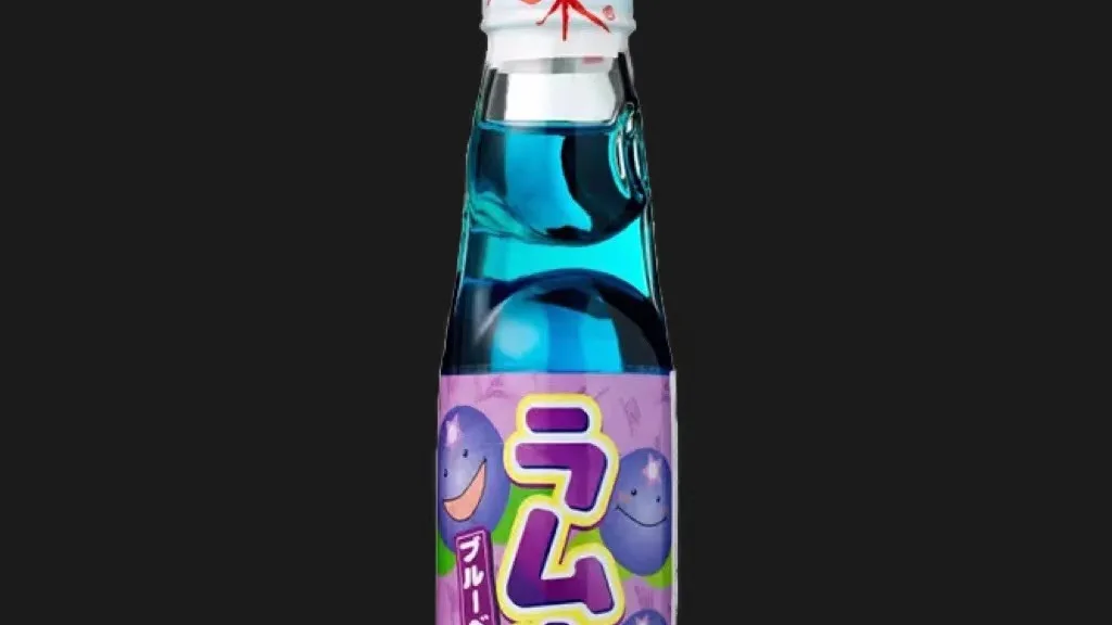Hatakosen Ramune blåbær 0,2 l