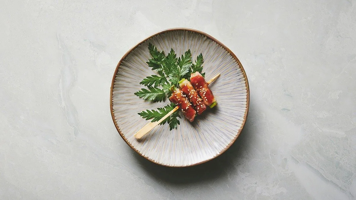 Sticks asparges i bacon