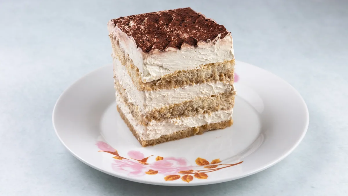 Tiramisu kocka