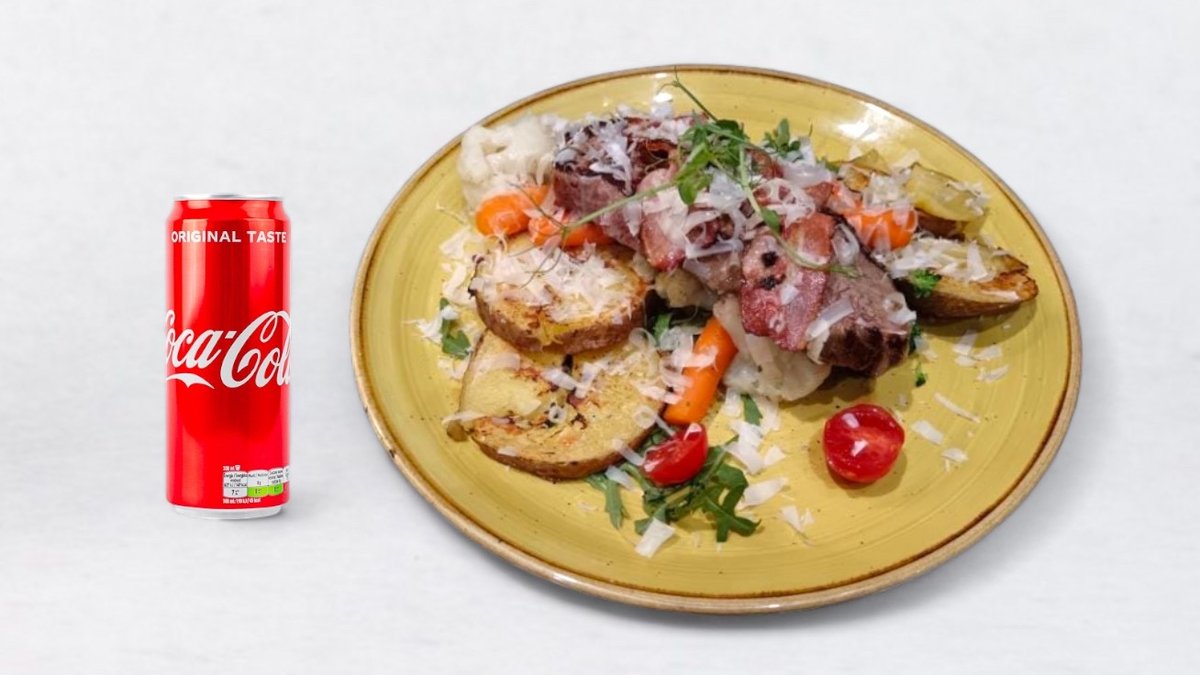 Roastbeef in pijača po izbiri