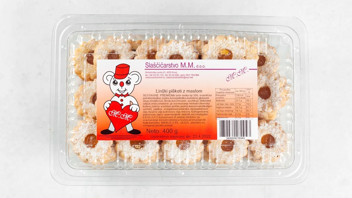 Linška očesa with butter