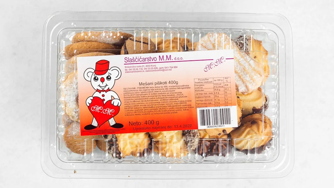 Mixed cookies 400 g