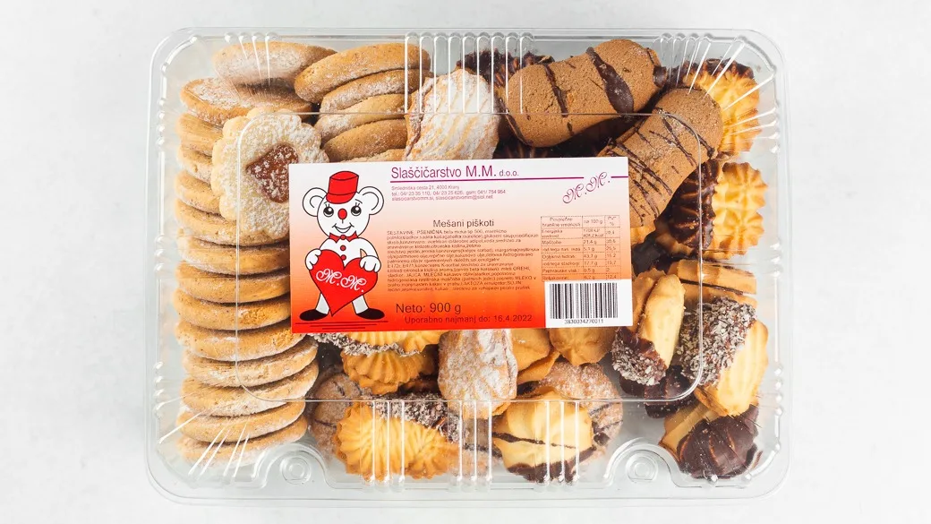 Mixed cookies 900 g