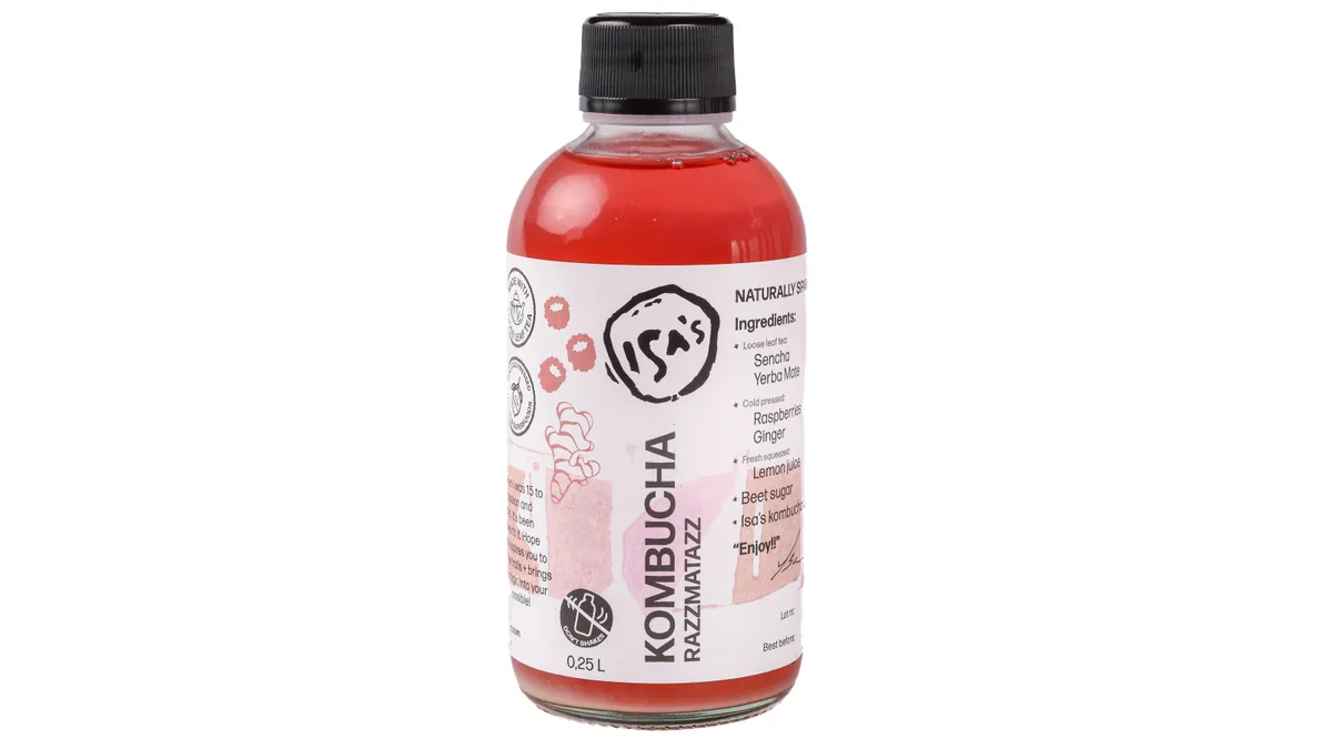 Isa's Kombucha Razzmatazz 0.25 l