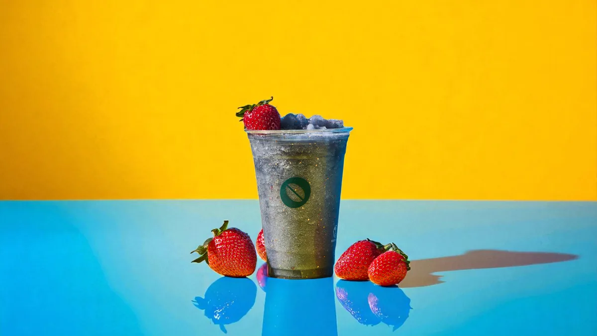 Blue Strawberry Refresher