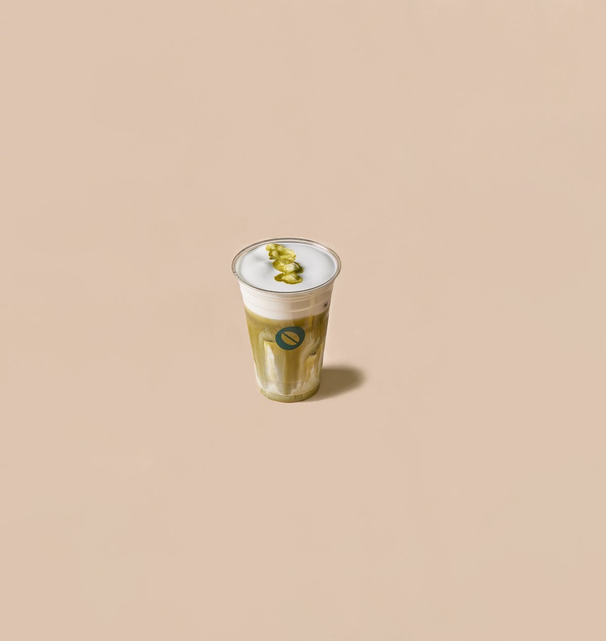 Blueberry Matcha Latte