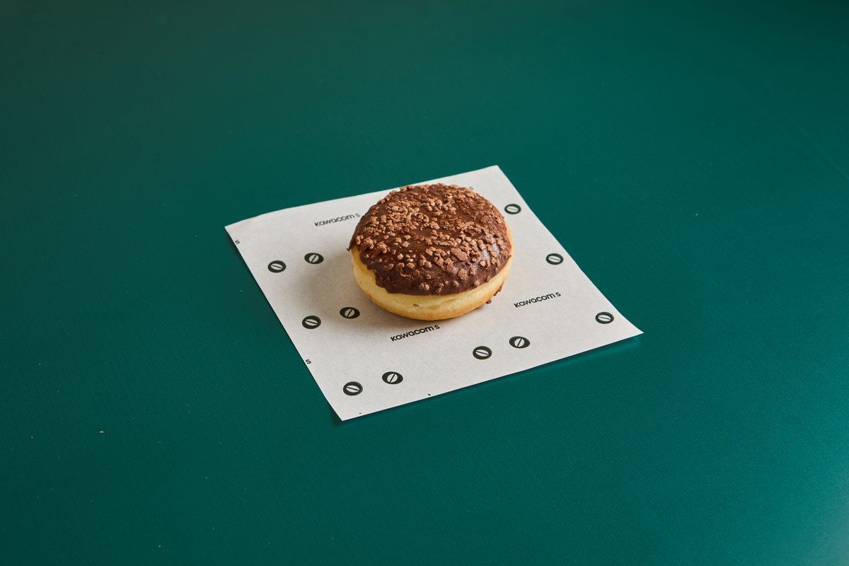 E. Weddel Berliner Chocolate Donut