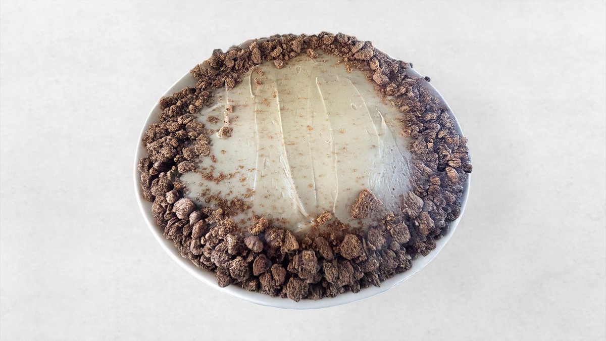 Lotus Cake Schnitte