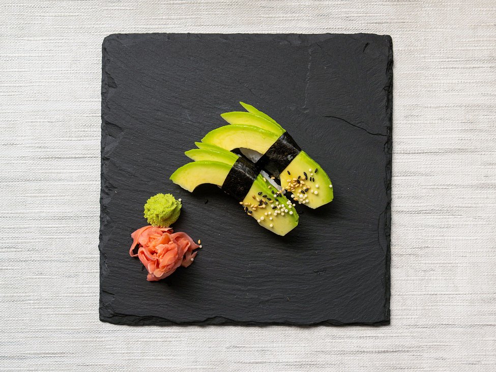 Avokádové nigiri