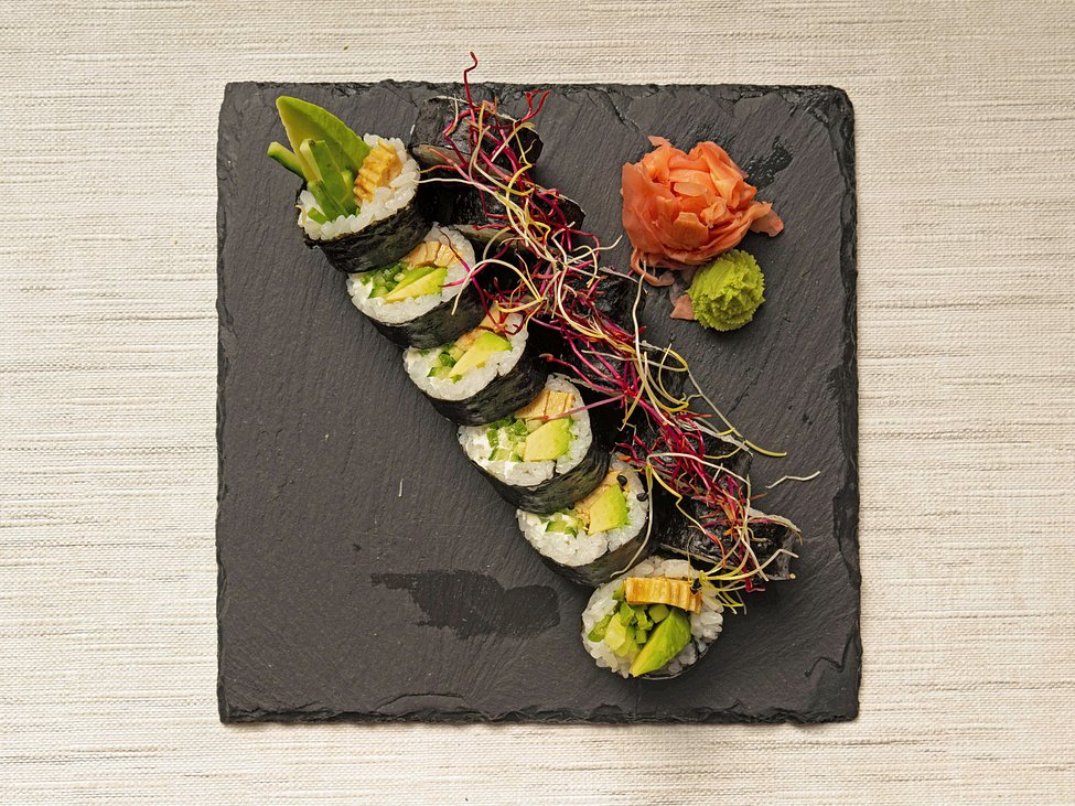 Veggie Futomaki tamago
