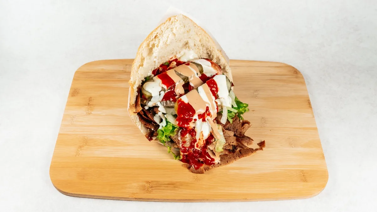 Kebab mix lepinja, prilozi po izboru
