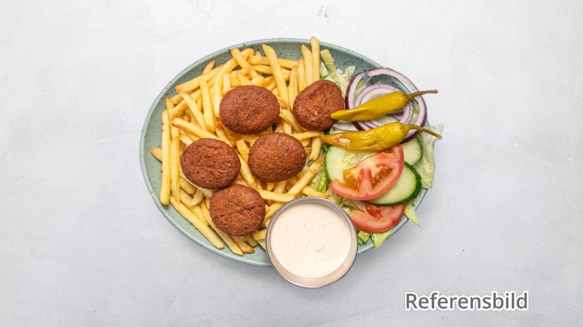 Falafeltallrik