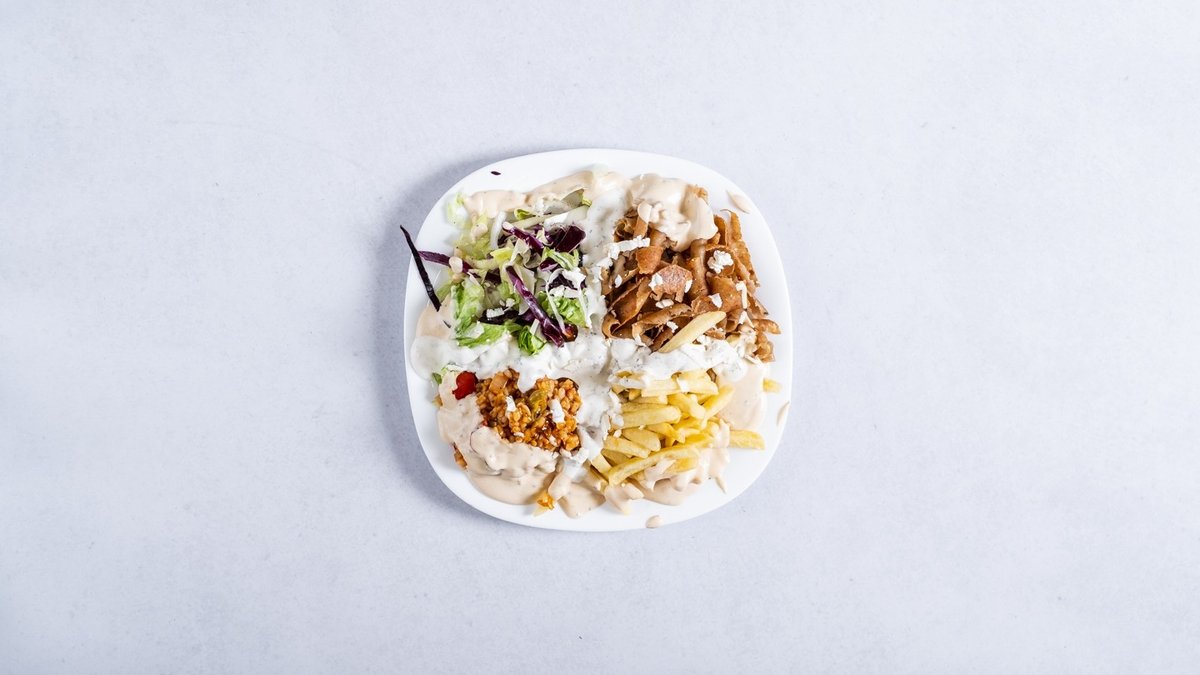 37. Kebab talíř special