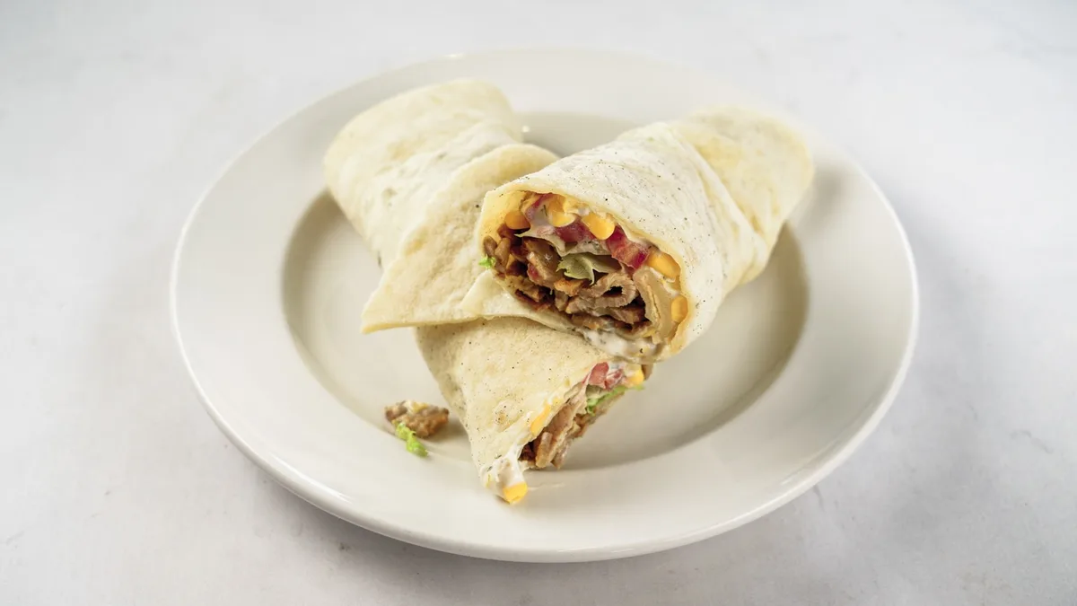 Kebab goveđi u tortilji - veliki