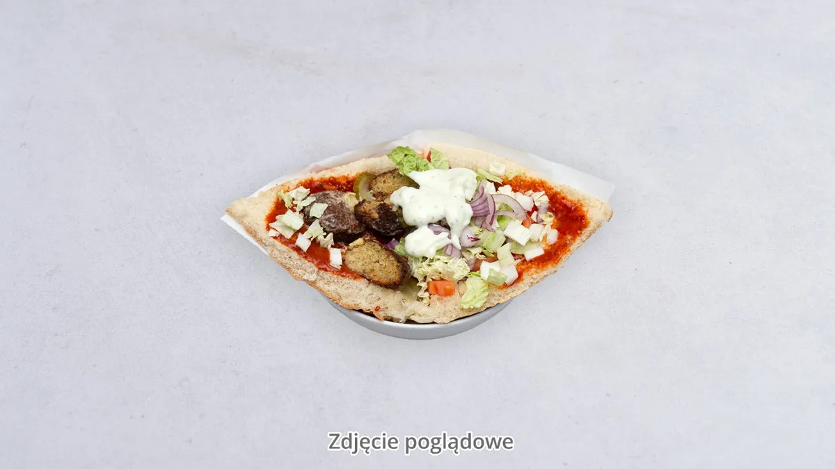 Bułka falafel