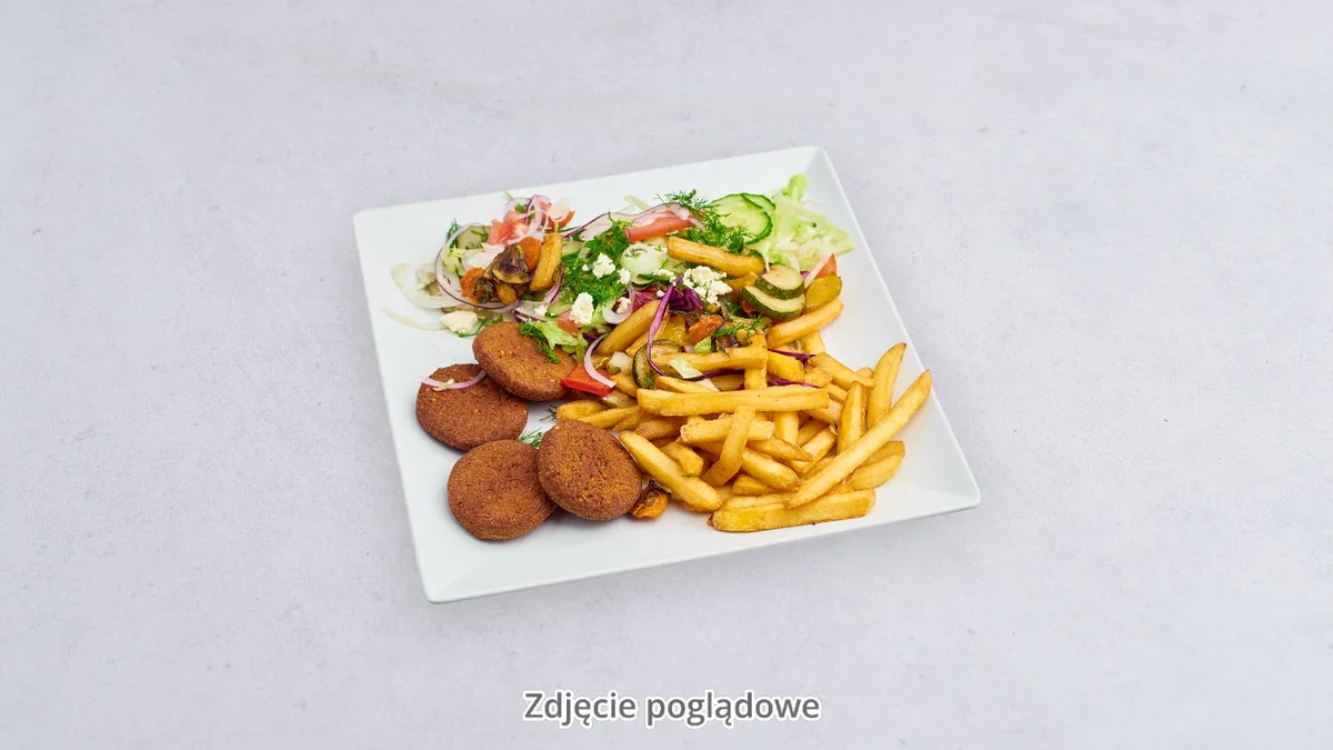 Talerz falafel