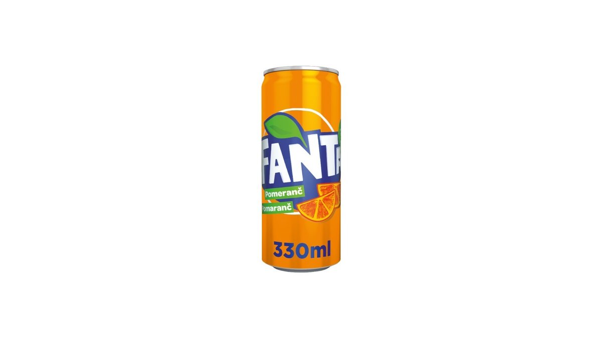 Fanta - pomeranč 0,33 l