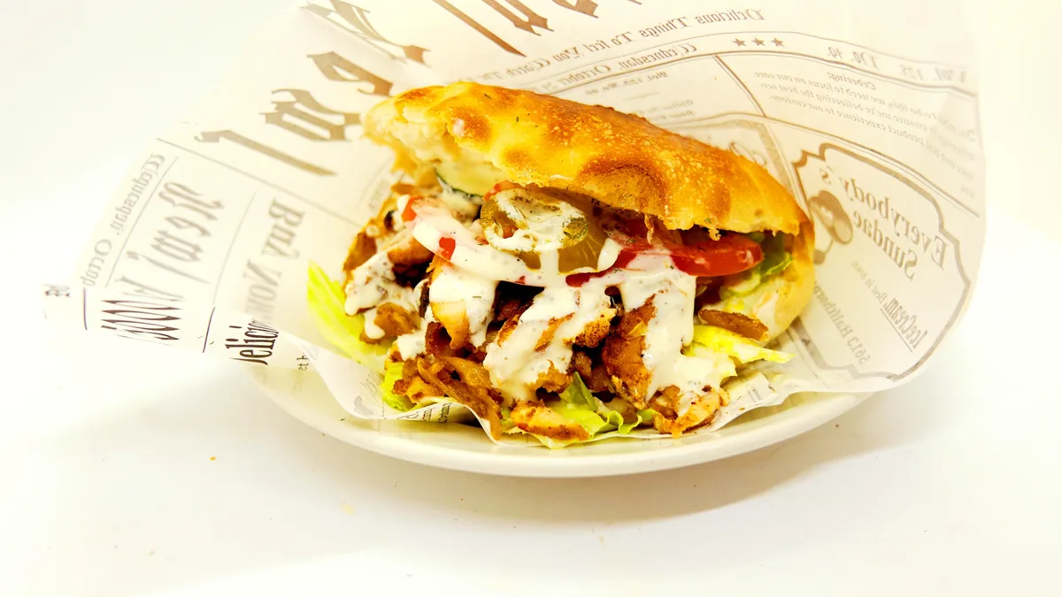 Pita kebab