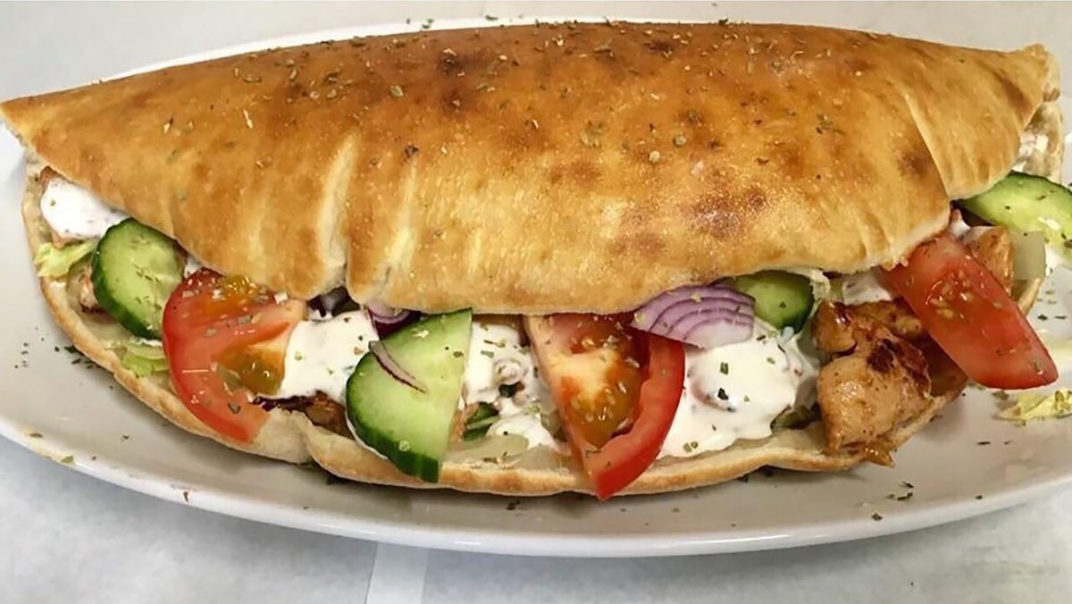 Innbakt Kebab med Ost