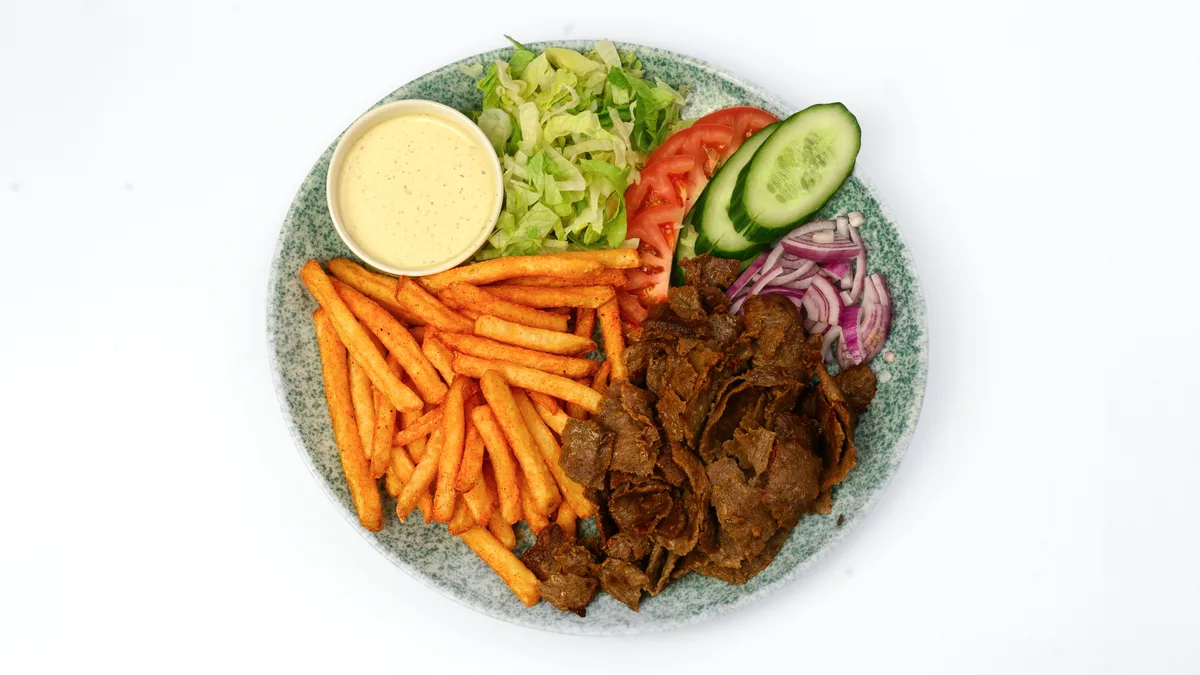 Kebabtallerken
