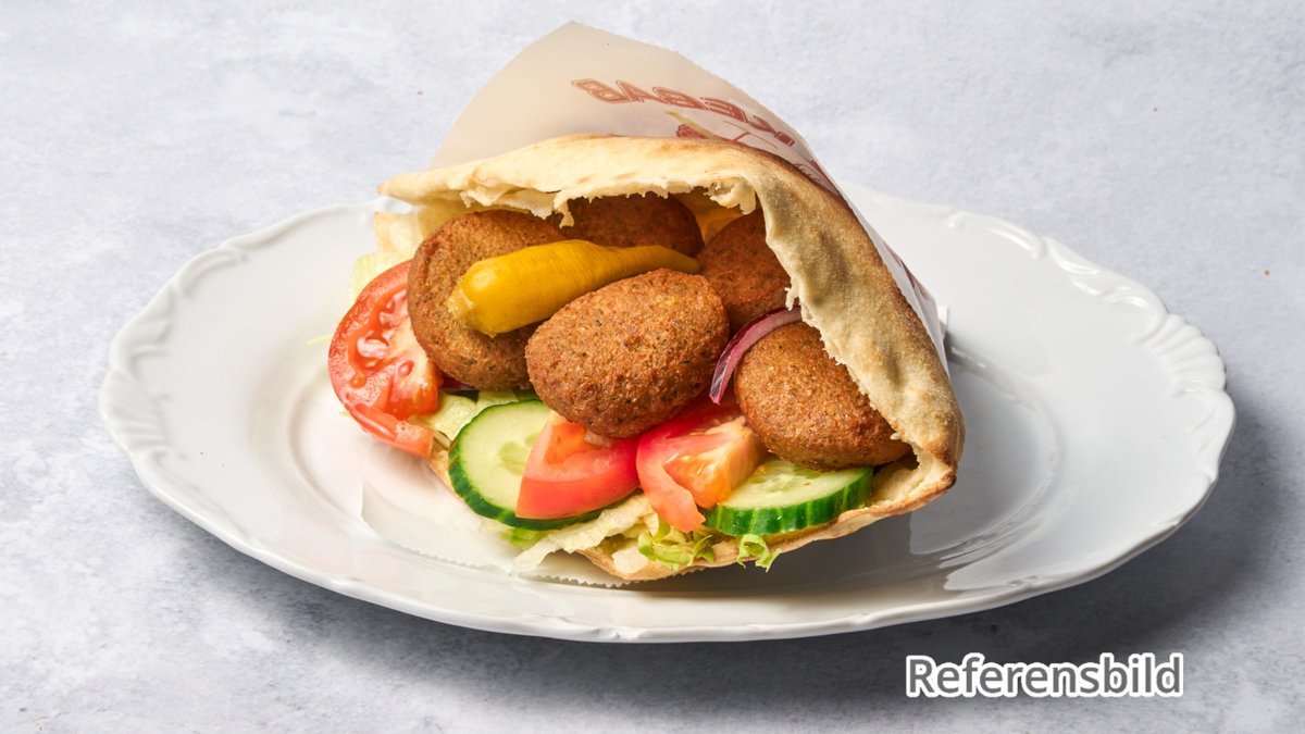 Falafel med bröd