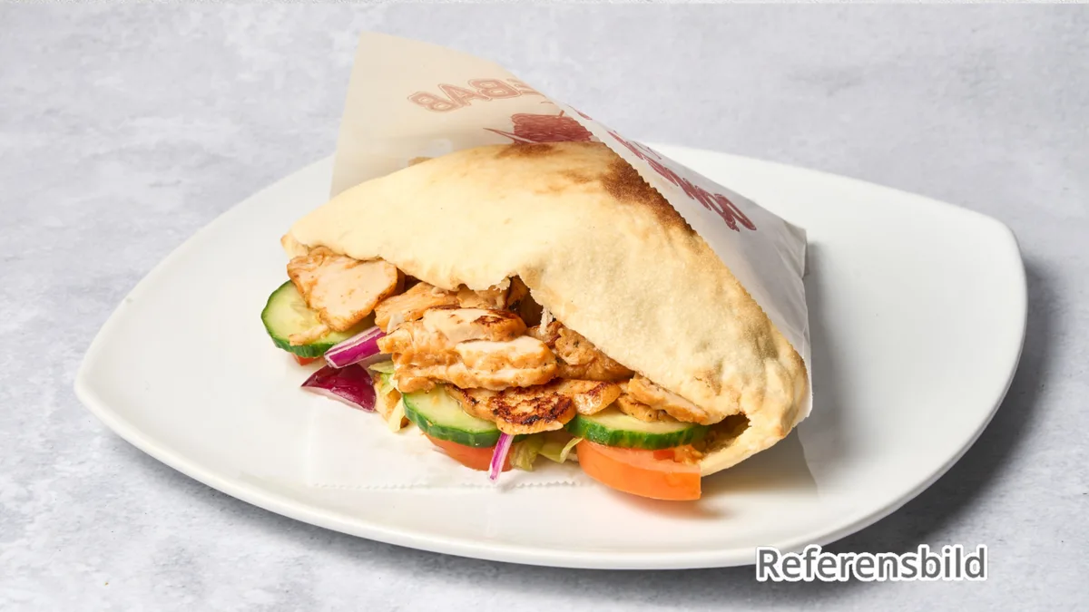 Gyros med bröd
