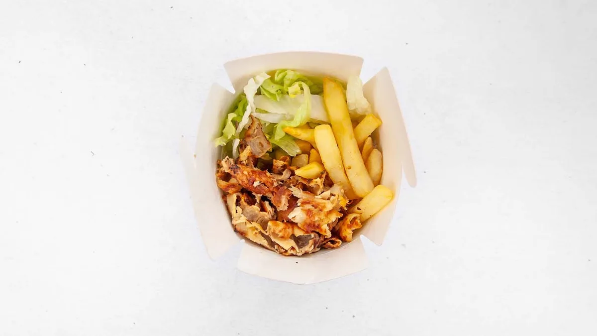 9. Kebab box standard