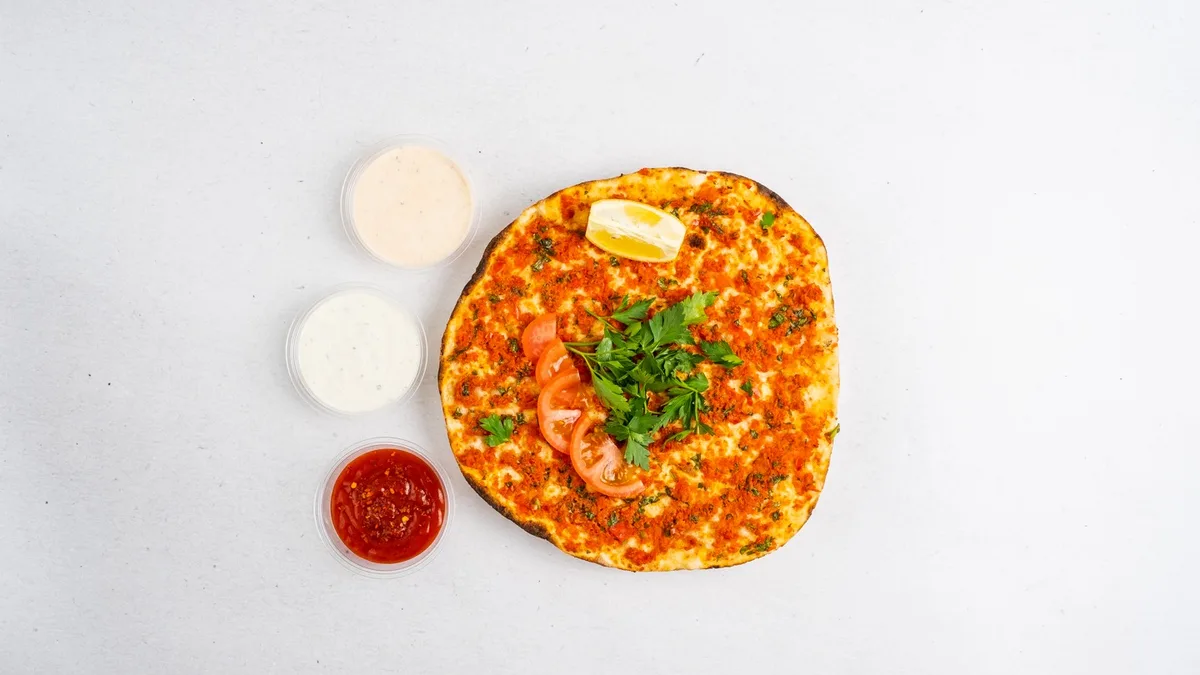 Turecký Lahmacun v tortille