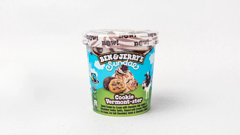 Ben and Jerry's Cookie Vermont-ster Sundae 427 ml