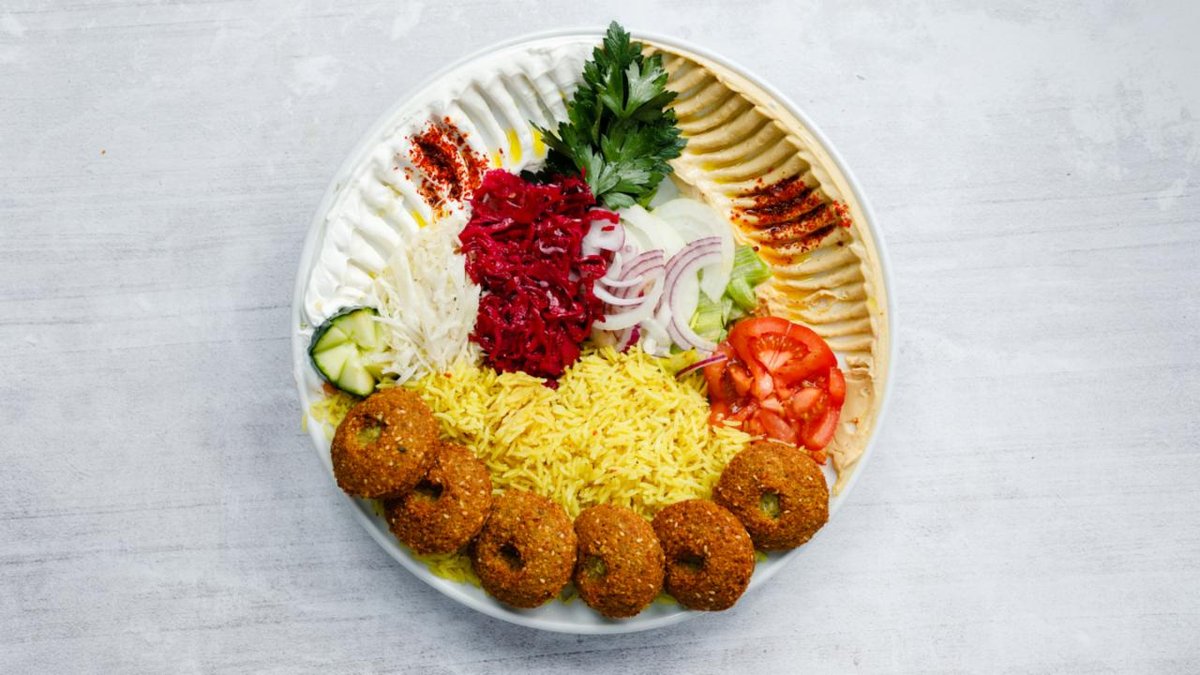 Falafeltallrik