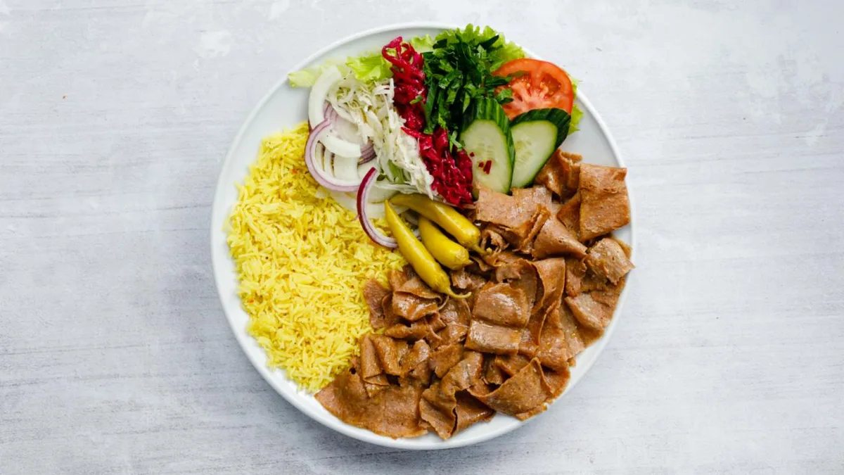 Kebabtallrik