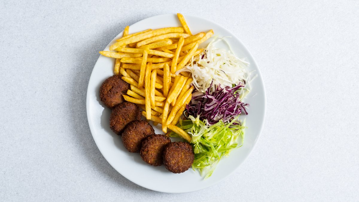 Falafel talíř