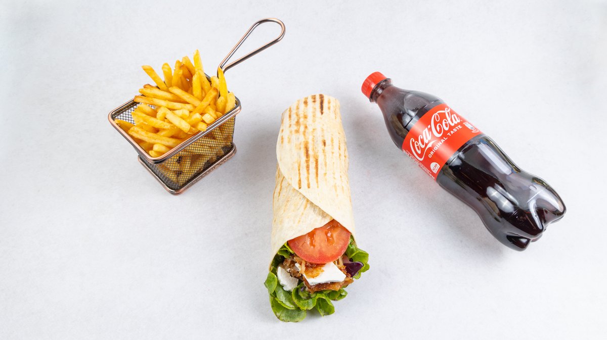Kebab regular wrap MENU-piletina 🎡